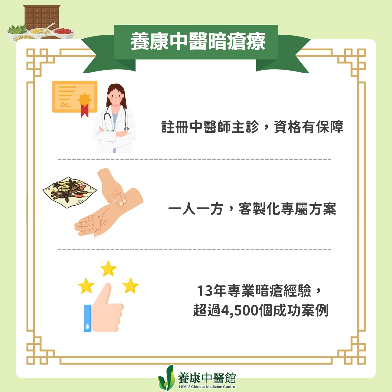 養康中醫暗瘡治療