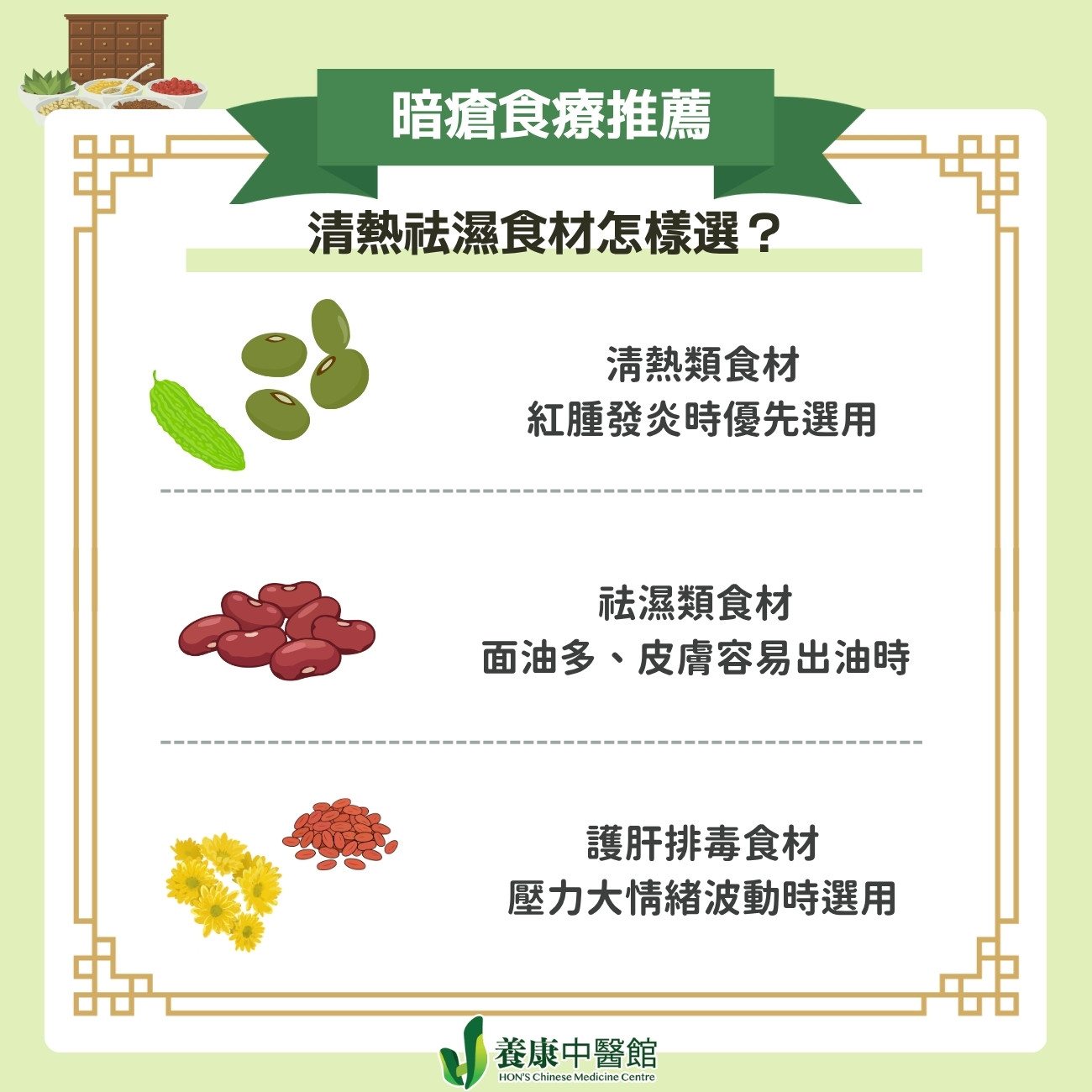 暗瘡食療推薦