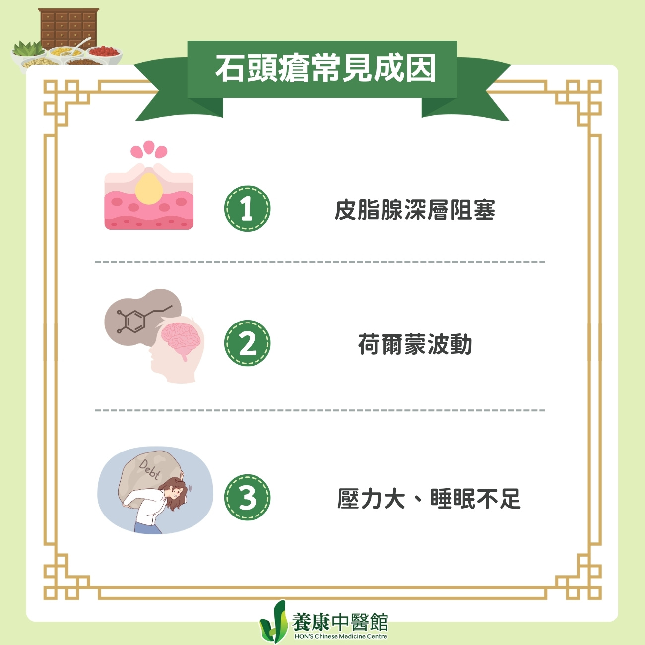 石頭瘡常見成因